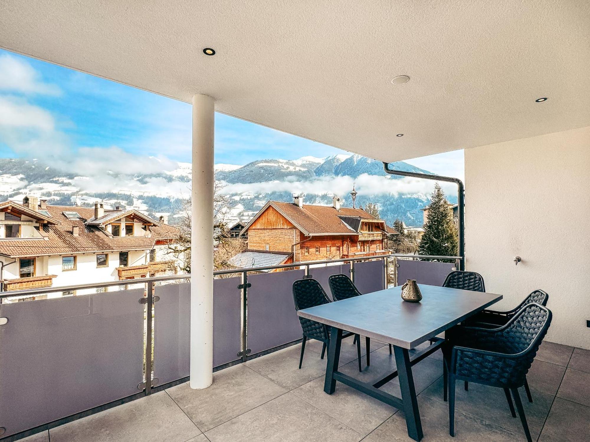 Ziller Delight - Balcony & Car Park By Alpenluxus Appartements Fügen Buitenkant foto